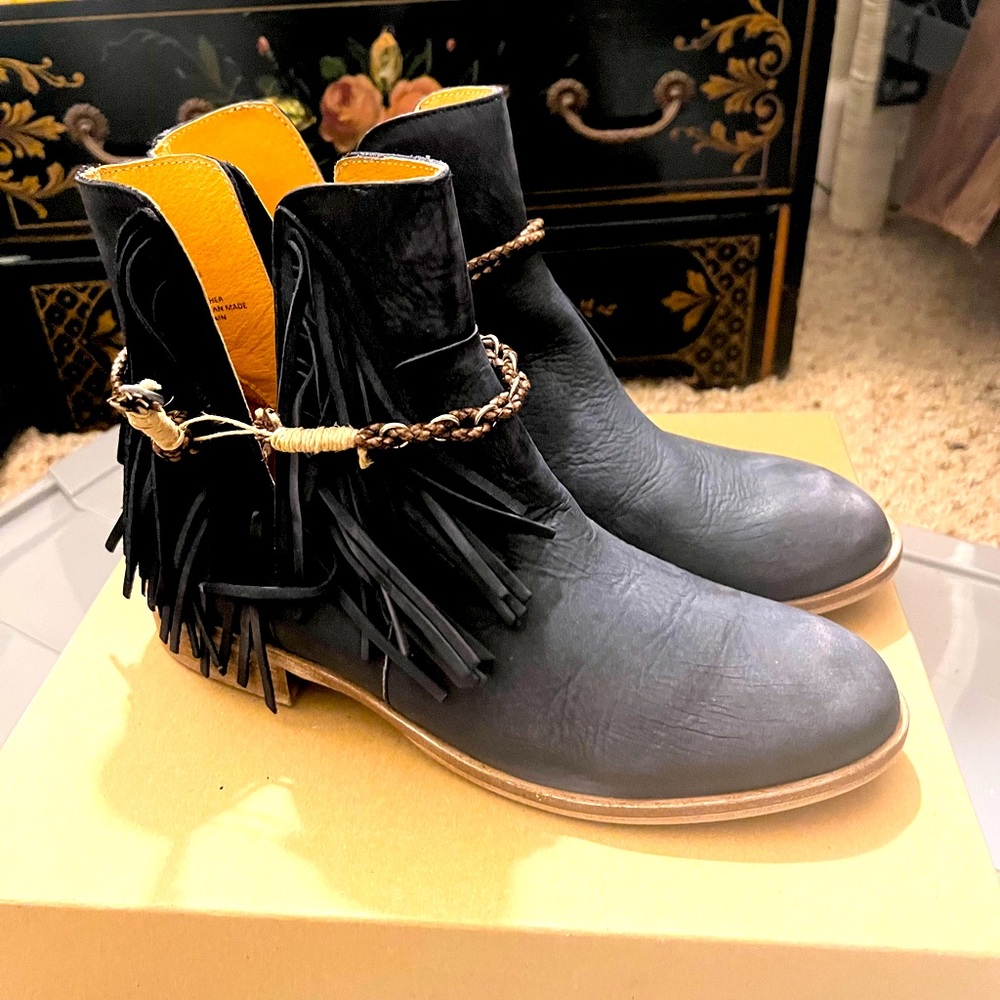 Matisse Black Booties